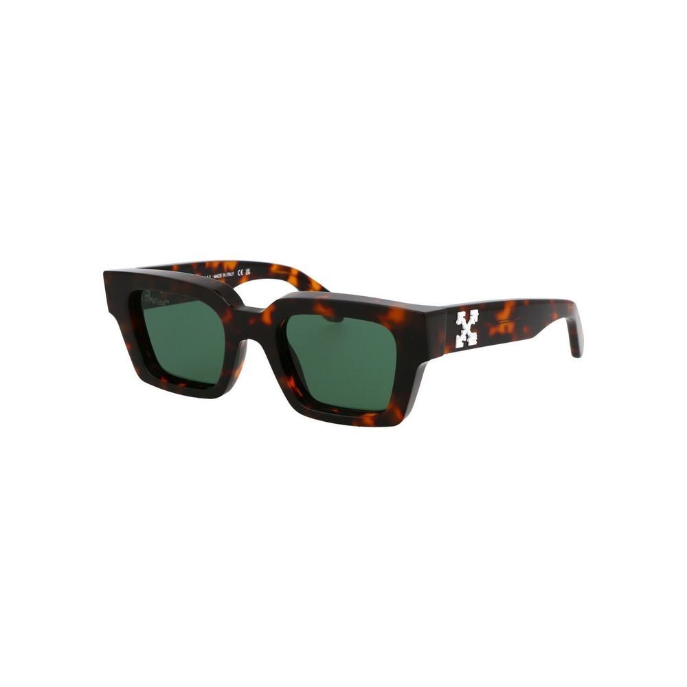 NWT OFF WHITE VIRGIL HAVANA GREEN Sunglasses - Picture 2 of 8